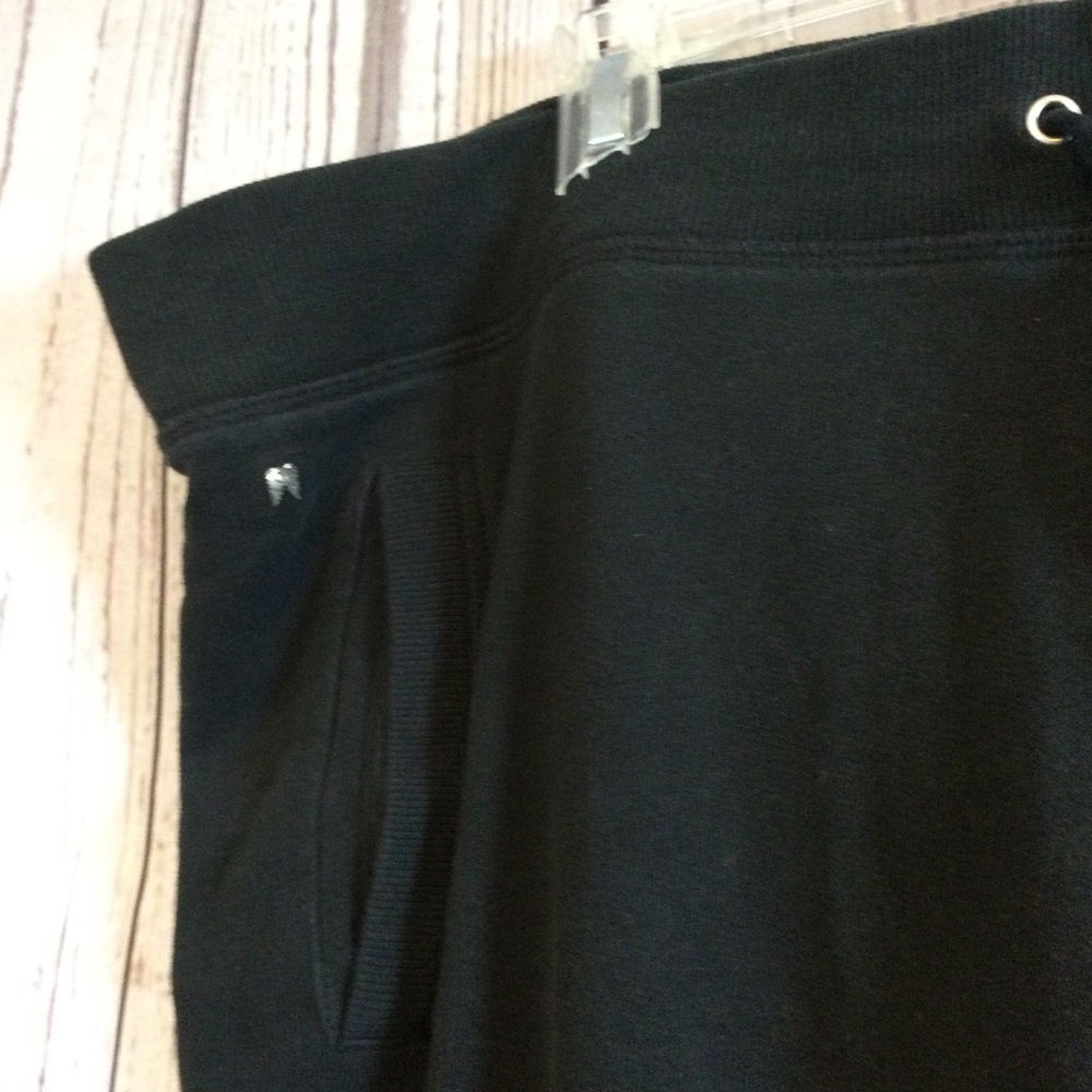 Victoria’s Secret Women's Black Wide-Leg Baggy Athletic Leisure Pants XL - Picture 7 of 9